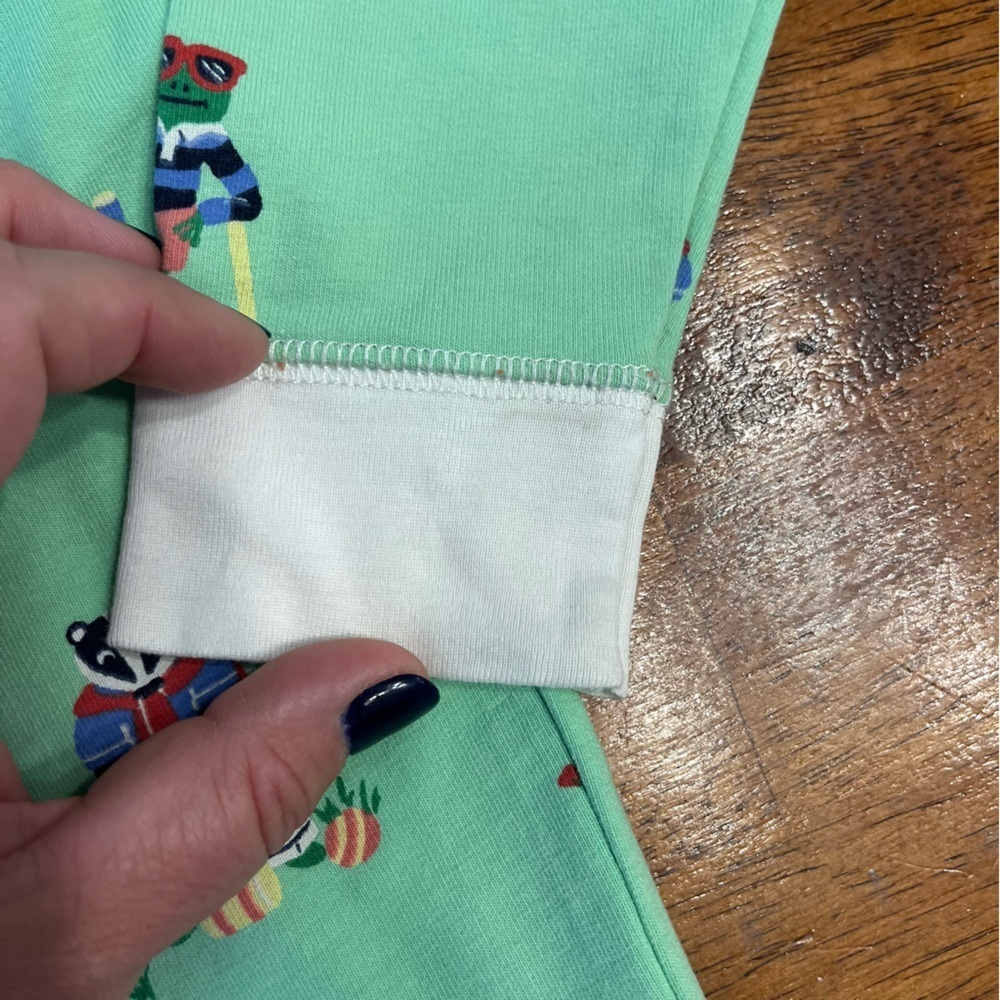 The Beaufort Bonnet Co Green Cassidy Comfy Sweatshirt Animal Cricket size 6 - Picture 6 of 6